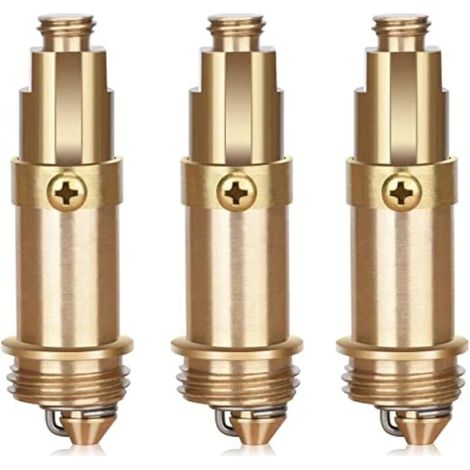 Pop-Up Drain Valve Spring Plug Brass Bathroom Kitchen (1/5)