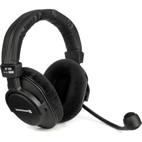 Auriculares Beyerdynamic DT 290 Mk II de 200/250 ohmios con micrófono dinámico (1/4)