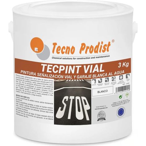 Tecno Prodist Tecpint Vial - Pintura vial para señalización de vados