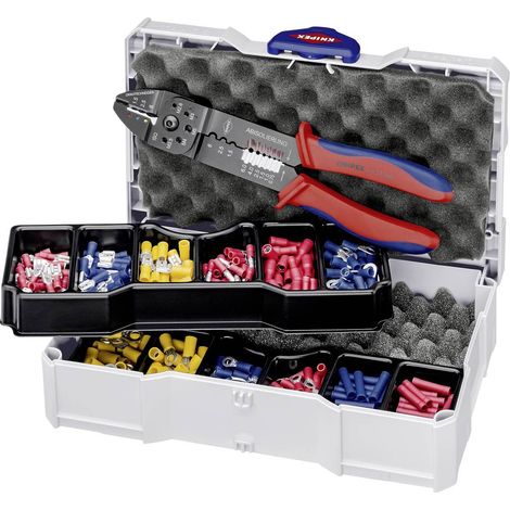 KNIPEX 97 90 26 Assortimento di capicorda per terminali 13 pezzi 265 mm