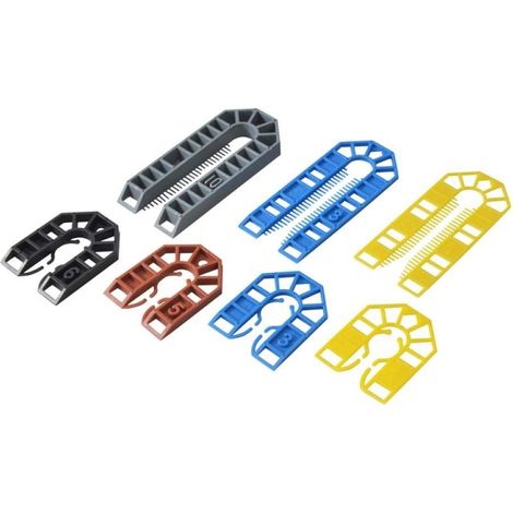 Broadfix U Packer Mixed Bag 200 Assorted U-Shims Waterproof Recycled Plastic