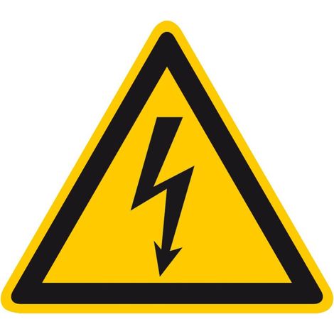 Rótulo de advertencia de híbrido: descarga para trabajos en vehículos híbridos y eléctricos
