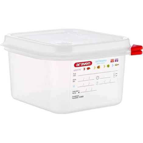 Boîte Alimentaire 1,7 L GN 1/6 - Lot de 4 - Araven (1/2)