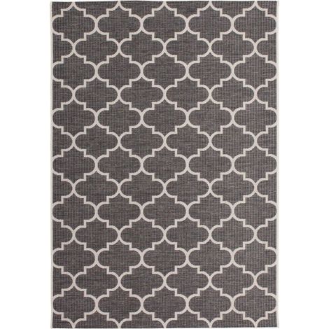 Tapis extérieur indonesie batu gris - 80 x 230 cm (1/4)