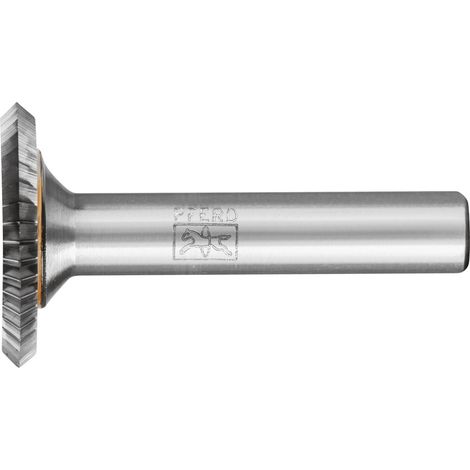 PFERD TOOLS Hartmetall Frässtift Scheibenform N Ø 25x03 mm Schaft-Ø 8 mm Z3 universal mittel (1/4)