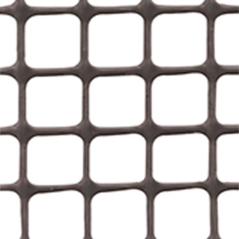 Rete Plastica Balcone Quadra Tenax Hdpe Antracite Mm 10X10 H.Cm 100 Ml 50 - 1 Pz