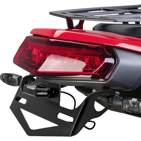 Support de Plaque D'immatriculation Moto Compatible avec 2019 2020 2021 2022 2023 2024 avec Arrière LED Tidy Fender Eliminator (1/5)