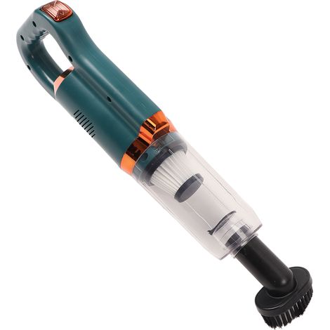 Aspirateur balai sans fil léger avec une aspiration puissante de 8500 Pa, un réservoir à poussière de 500 ml et une aspiration à main pour sols durs et tapis (vert). (1/5)