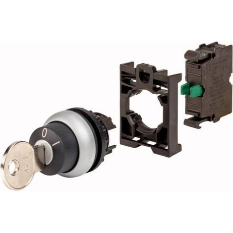 Eaton 110917 Interruttore a chiave nero 22 mm IP66 (1/2)