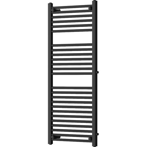 Mexen Mars seitlicher Badezimmerheizkörper 1200 x 500 mm, 528 W, schwarz - W110-1200-500-00-70-S (1/3)