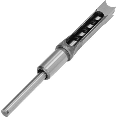 Mèche à mortaiser carrée en acier allié, burin à mortaiser réglable, outil électrique pour le travail du bois, 16 mm (1/5)