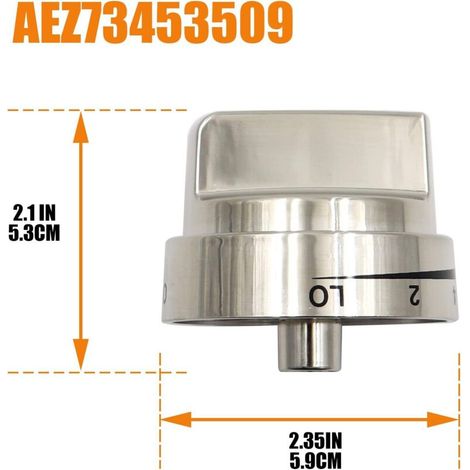 Ofen-/Kochfeldknopf-Einheit AEZ73453509, neu. Original-Ersatzteil für AEZ72909008. (1/3)