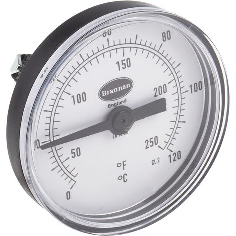 Thermomètre à aiguille RS PRO, +120 °C max, , Ø cadran 66mm ( Prix pour 1 ) (1/4)
