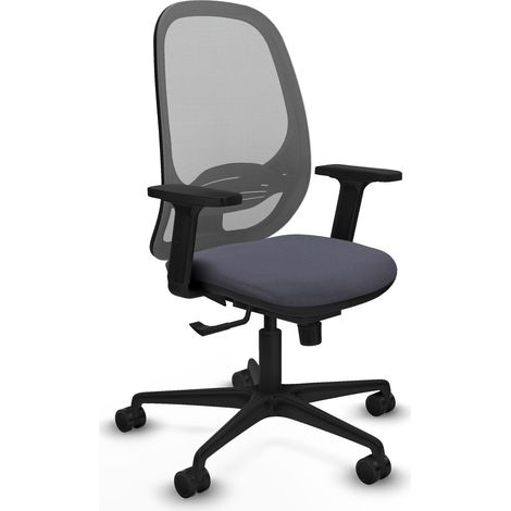 Sedia da lavoro piqueras y crespo Cilanco grigio rete ergonomica (1/2)