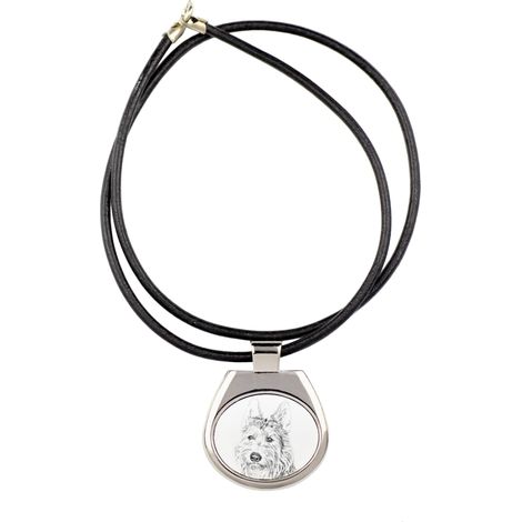 Perro pastor de Picard, Berger Picard - collar para perro, colgante con foto personalizada, collar único para mujeres y hombres de Art-Dog (1/5)