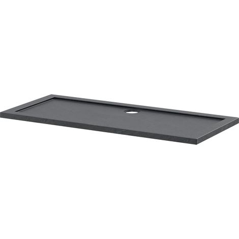 Pearlstone Slate 1600mm x 700mm x 40mm Rectangular Shower Tray (1/4)