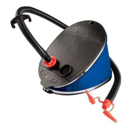 Fußpumpe mit 2 verstellbaren Düsen