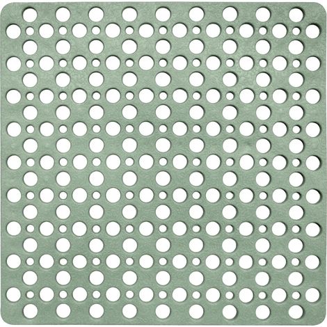 TAPPETO PER LA DOCCIA IN DELICATO COLORE SALVIA 53X53 CM