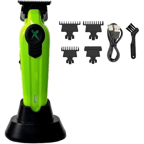Tondeuse à cheveux électrique professionnelle X Series Green FA1T 7700 tr/min pour homme, lame DLC, outil de coiffure (1/5)
