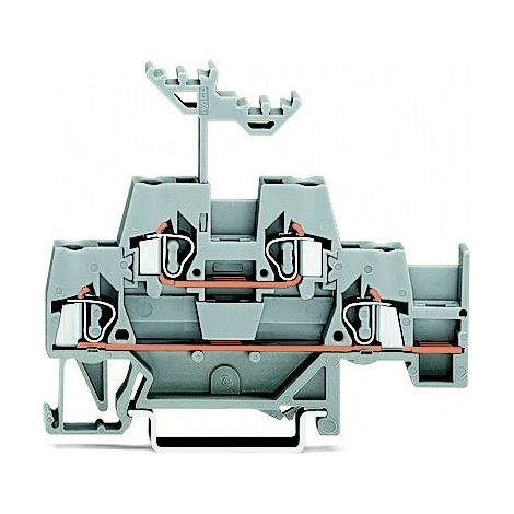 PASSAGE PINCE 0,082,5 MM² GRIS WAGO 280520, INSTALLATION ÉLECTRIQUE, CONTACT TECHNIQUE, 280520,4050821214908 280-520