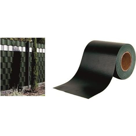 Trade Shop - Copy Of Frangivista Rotolo Grigio Pvc Per Balconi Ringhiere Recinzioni Protezione 19cmx35mt 77585 - (1/5)