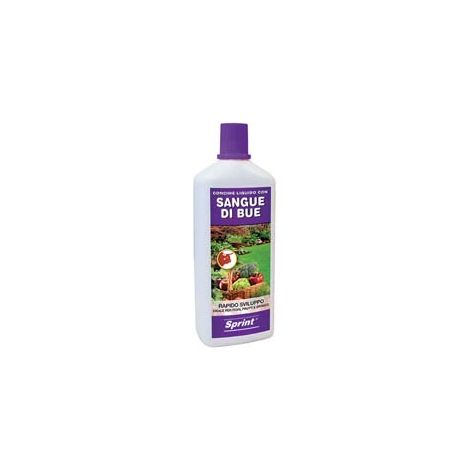 CONCIME LIQUIDO SANGUE DI BUE- - lt.1 - 6 pezzi SPRINT