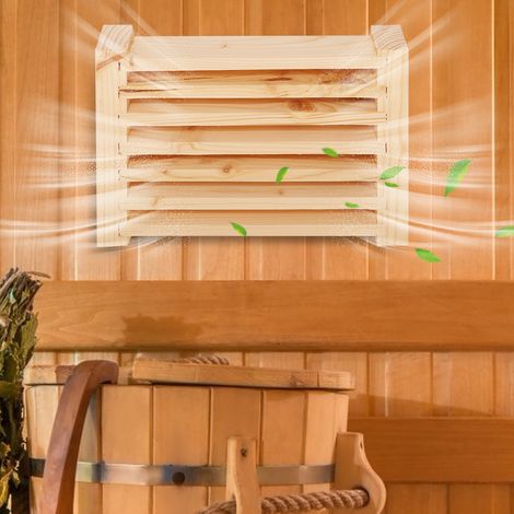Sauna-Lüftungsgitter, Lüftungsschlitze, Sauna-Zubehör (1/5)