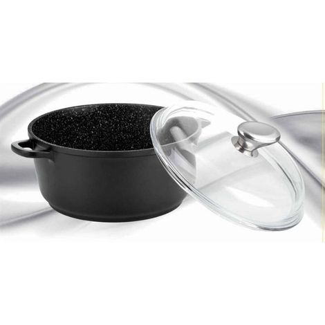 Faitout - PRADEL EXCELLENCE - Façon Pierre - Ø 20 cm - 2,2 L - Tous feux dont induction (1/2)