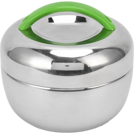 Boîte Repas Isotherme en Acier Inoxydable 800ml, Grande Ouverture pour Étudiants et Professionnels (1/5)