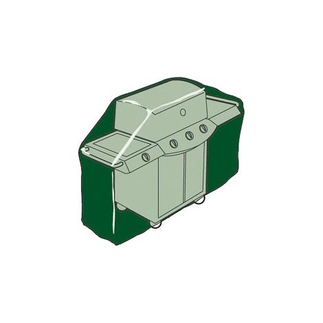 Housse protection barbecue altadex verte 103x58x58 cm polyester (1/5)