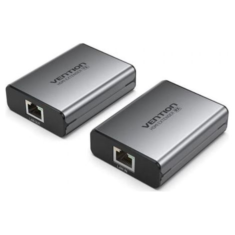 Adaptador/Transmisor de vídeo Alámbrico HDMI/RJ45 a HDMI/RJ45 Vention AKGH0-EU