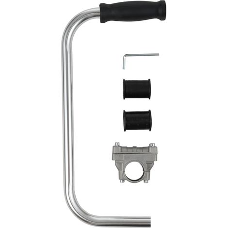 Ergonomischer Zusatzgriff für Rasenmäher und Trimmer, Verlängerung mit Halterung, Rasenpflege
