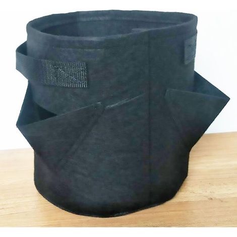 Sac de plantation de fraisiers multi-ports, sac à 3, 6 ou 8 ports, sac en feutrine, sac à herbe parfumée, sac de plantation coloré (1/5)