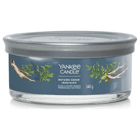 Yankee Candle Signature Candela in Tumbler Multi-Stoppino Bayside Cedar 28 Ore (1/3)