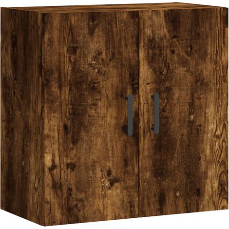 Maison Exclusive - Armadietto a Muro Rovere Fumo 60x31x60 cm in Legno Multistrato