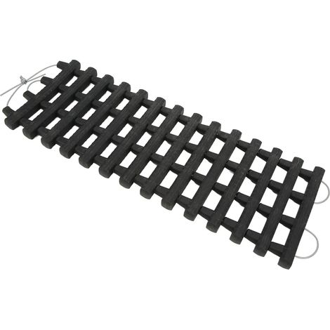 Tapis de pneu avec adhérence, portable, antidérapant et à forte adhérence, pour le dépannage des pneus, pour voitures, SUV, minibus, 60 cm/23,6 pouces de long, 2,5 kg. (1/5)
