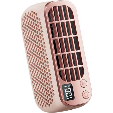 Ventilateur Sans Pales Bureau – 5 Vitesses – Veilleuse – USB – Camping/Voyage – Portable – 2 Modes (1/5)