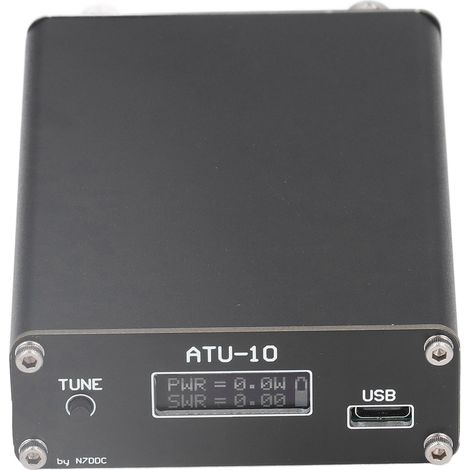 ATU-10 QRP Automatischer Antennentuner mit 0,91-Zoll-Display und BNC-Anschluss, Version 1.4 (1/5)