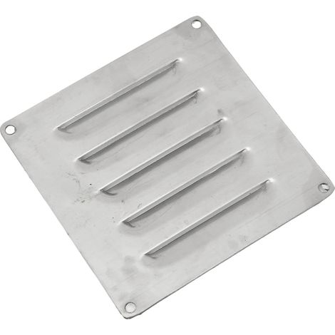 Grilles d'aération de cabine de bateau 12x12cm en acier inoxydable, résistantes à la corrosion, pour yachts (1/5)