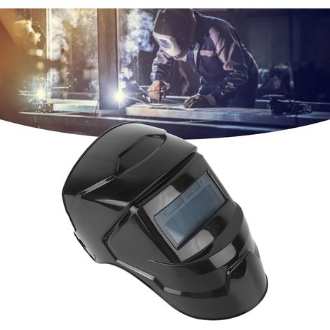 Solarbetriebene Schweißmaske mit automatischer Lichtregulierung, zur Kopfmontage, für das Elektroschweißen, Spritzschutz-Schweißmaske und Schweißhelm. (1/5)