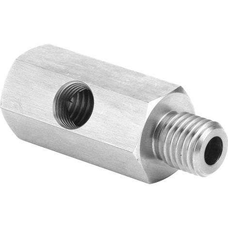 Adapter von 1/8 Zoll Außengewinde auf M12x1,5 Zoll Innengewinde, Turbo-Öldrucksensor, Zuleitung, Manometer kompatibel mit Honda (1/5)
