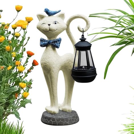 Rasenskulpturen und Figuren solarbetriebene Gartenskulptur