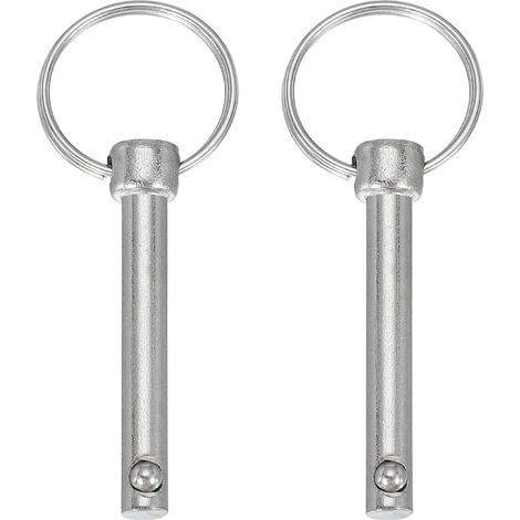 Lot De 2 Goupilles À Détente Rapide Diam 1/4"(6mm) Pour Bateau (1/5)