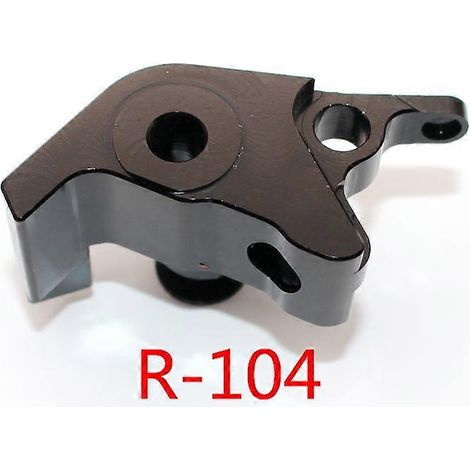 Convient aux motos Yamaha YZF R6 R1 MT01, poignée de frein, klaxon et accessoires de chariot en alliage d'aluminium modifié (R 104) (1/5)