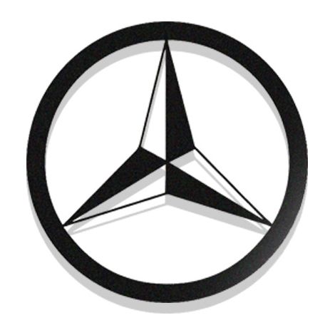 LOGO - DECORACIÓN DE PARED DE METAL - Silueta de coche, Obra de Arte Icónica Retro y para la Decoración Interior de tus paredes
