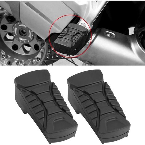 Repose Pied Pour 1200 Gs Moto Repose-pieds Arrière Plaque Repose-pieds En Caoutchouc Couverture Pour R1200Gs R1200Gs Adv 2014-2017-VSIAISV (1/5)