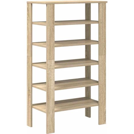 Maison Exclusive - Zapatero madera contrachapada roble Sonoma 61x