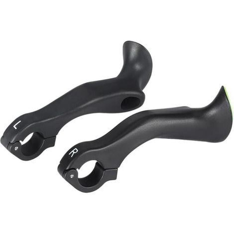 1 Paar Fahrradlenkerabdeckungen, 22,2 mm Nylon-Lenkerendkappen, ergonomische Lenkerenden, geeignet für Rennräder und die meisten Fahrräder