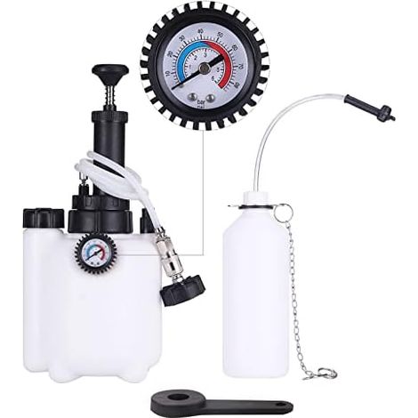 3L kit purgeur de Frein Voiture - vidange Liquide de Frein Manuel - Adaptateur E20 Universel (1/4)