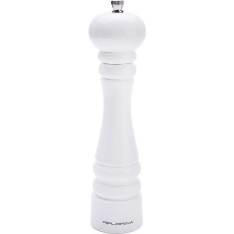 Florina klassische Gewürzmühle weiß 24 cm